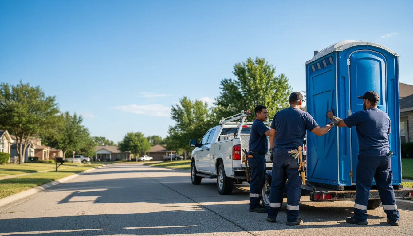 Portable Toilet Rental in Bertram, TX near me